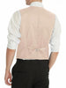 Fashion Men’s Suits Slim Fit 3 Pieces Notch Lapel Tuxedos (White Blazer + Vest + Pant) Pieces Suit