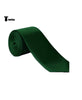 Men’s Modern Fit Classic Solid Color Tie Set Green Accessories