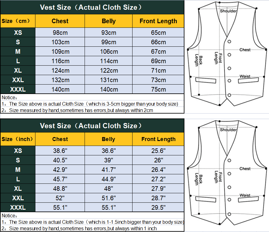 Suit Vest - Fashion Men's Vest Tweed Notch Lapel Waistcoat